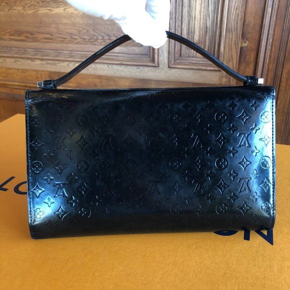 Louis Vuitton Anoushka Black Glace Clutch - Picture 6 of 14